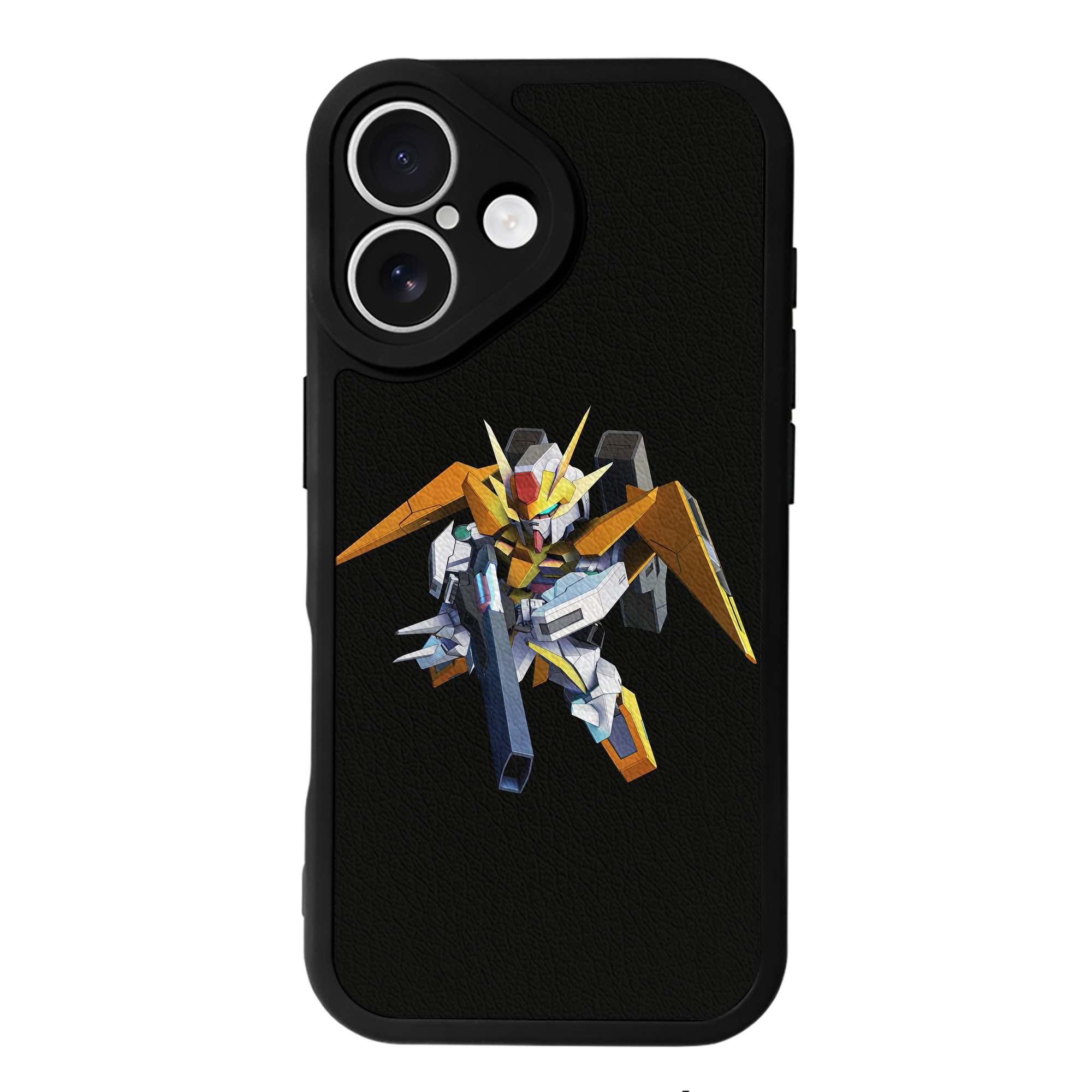 （画像用） 機動戦士ガンダム Mobile Suit Gundam 【iPhone 16シリーズ対応】シリコンスマホケース（レザー調） 材質：シリコン